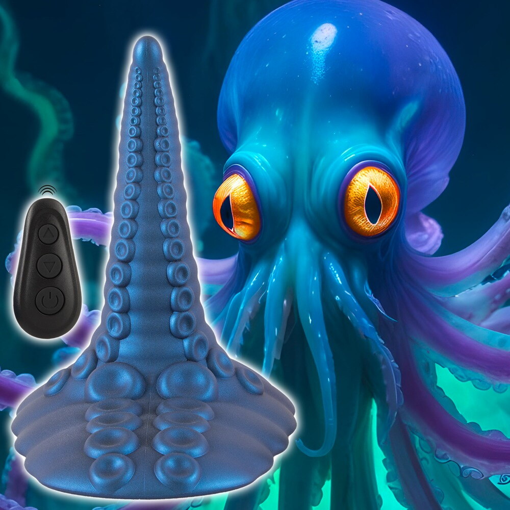 Tentacle Pad zitvibr, Tentacle Pad, zitvibrator, tentakel vibrator, fernbediening vibrator, zuignap vibratortor met tentakel design, vibrator met fernbediening en 10 modi, waterdichte zitvibrator voor bad en douche, zijdezachte premium siliconen vibrator met zuignap, handenvrije zitvibrator voor diepe stimulatie