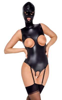 Bad Kitty wetlook body, tweede aanzicht